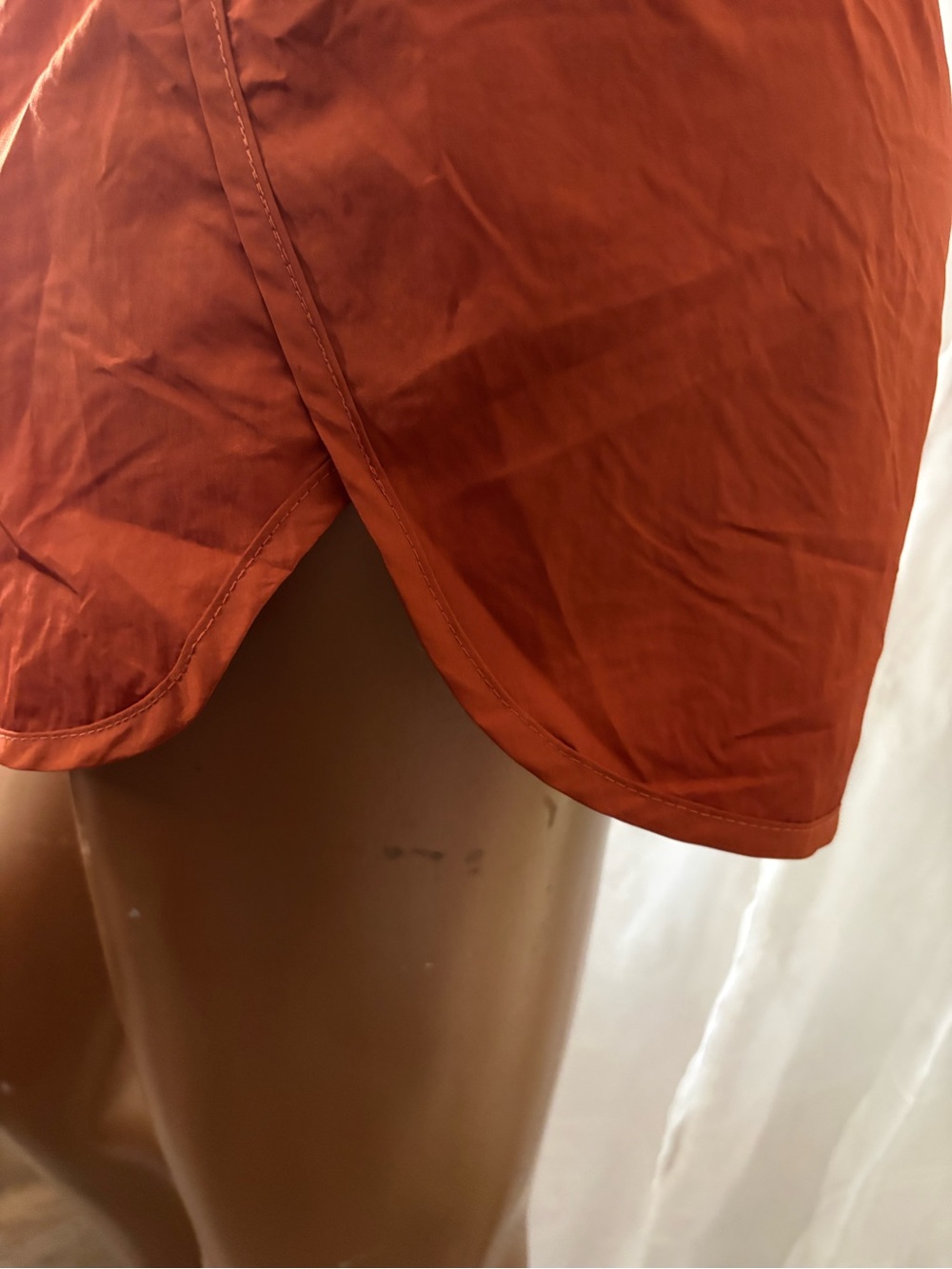 FP Movement by Free People Rust Orange High-Rise Elastic Waist Athletic Shorts - Picture 6 of 8
